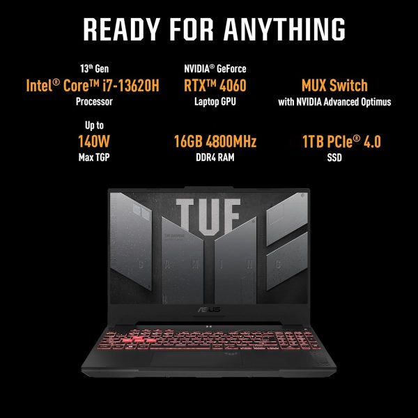 ASUS TUF Gaming F15, FX507VV-LP487WS - Image 5