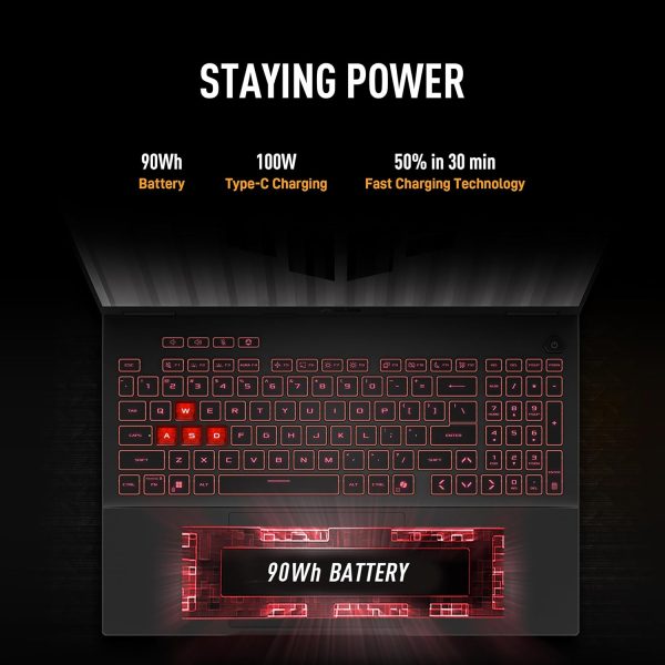 ASUS TUF Gaming F16, FX608JMR-RV049WS - Image 4
