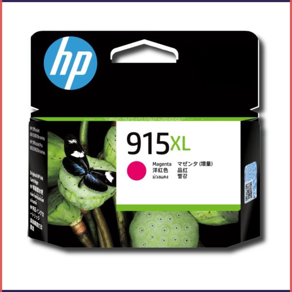 HP 915XL Magenta Original Ink Cartridge, 3YM20AA