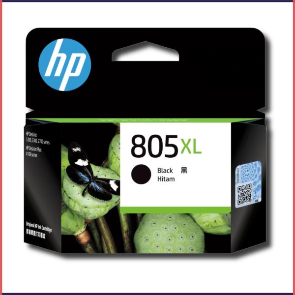 HP 805XL Black Original Ink Cartridge, 3YM71AA