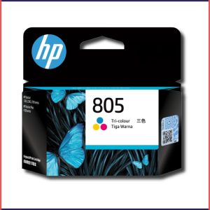 HP 805 Tri-color Original Ink Cartridge, 3YM72AA
