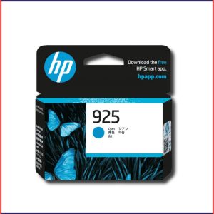 HP 925 Cyan Original Ink Cartridge, 4K0V6PA
