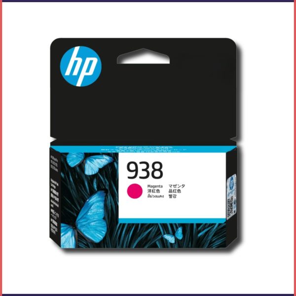 HP 938 Magenta Original Ink Cartridge, 4S6X6PA
