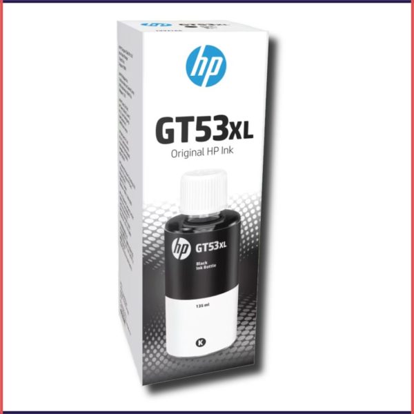 HP HP GT53XL 135ml Black Original Ink Bottle, 1VV21AA