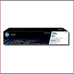 HP 119A Cyan Original Laser Toner Cartridge, W2091A