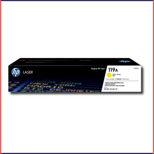 HP 119A Yellow Original Laser Toner Cartridge, W2092A