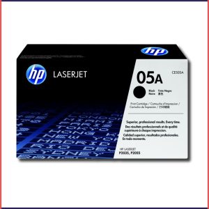 HP 05A Black Original LaserJet Toner Cartridge, CE505A