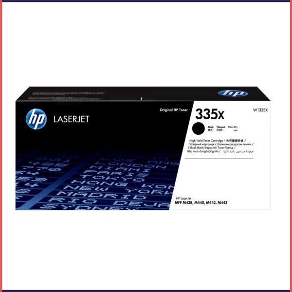 HP 335X High Yield Black Original LaserJet Toner Cartridge, W1335X