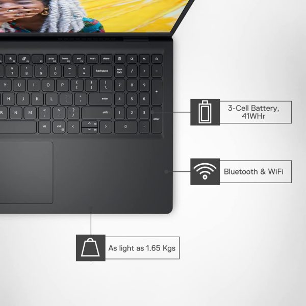 Dell Inspiron 3520 Laptop, D560896WIN9B - Image 4