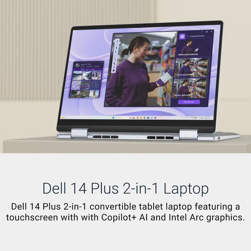 Dell Inspiron 14 Plus Laptop, ODB1425020801RINU1 - Image 4