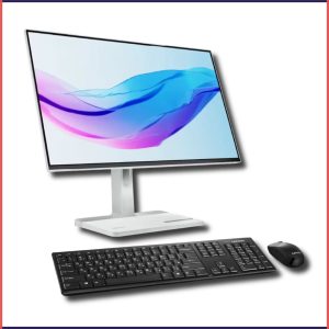 Product Images Nimbus Website (86) Lenovo L24i-4A 60.45cms (23.8) Monitor + Lenovo 100 Wireless Combo