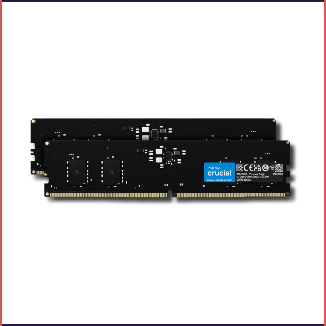Crucial 128GB Kit (64GBx2) DDR5-5600 UDIMM