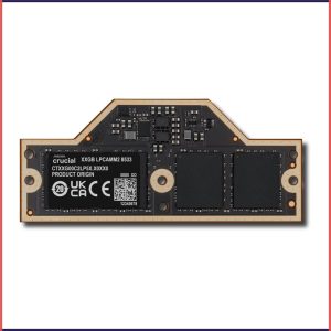 Crucial 32GB LPCAMM2 LPDDR5X- 7500 memory
