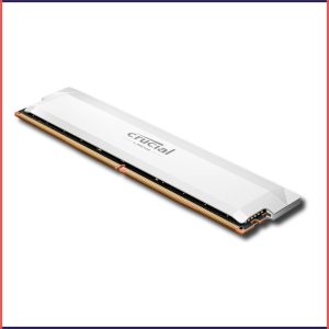 Crucial Pro DDR5-6400 32GB UDIMM: OC Gaming Memory White