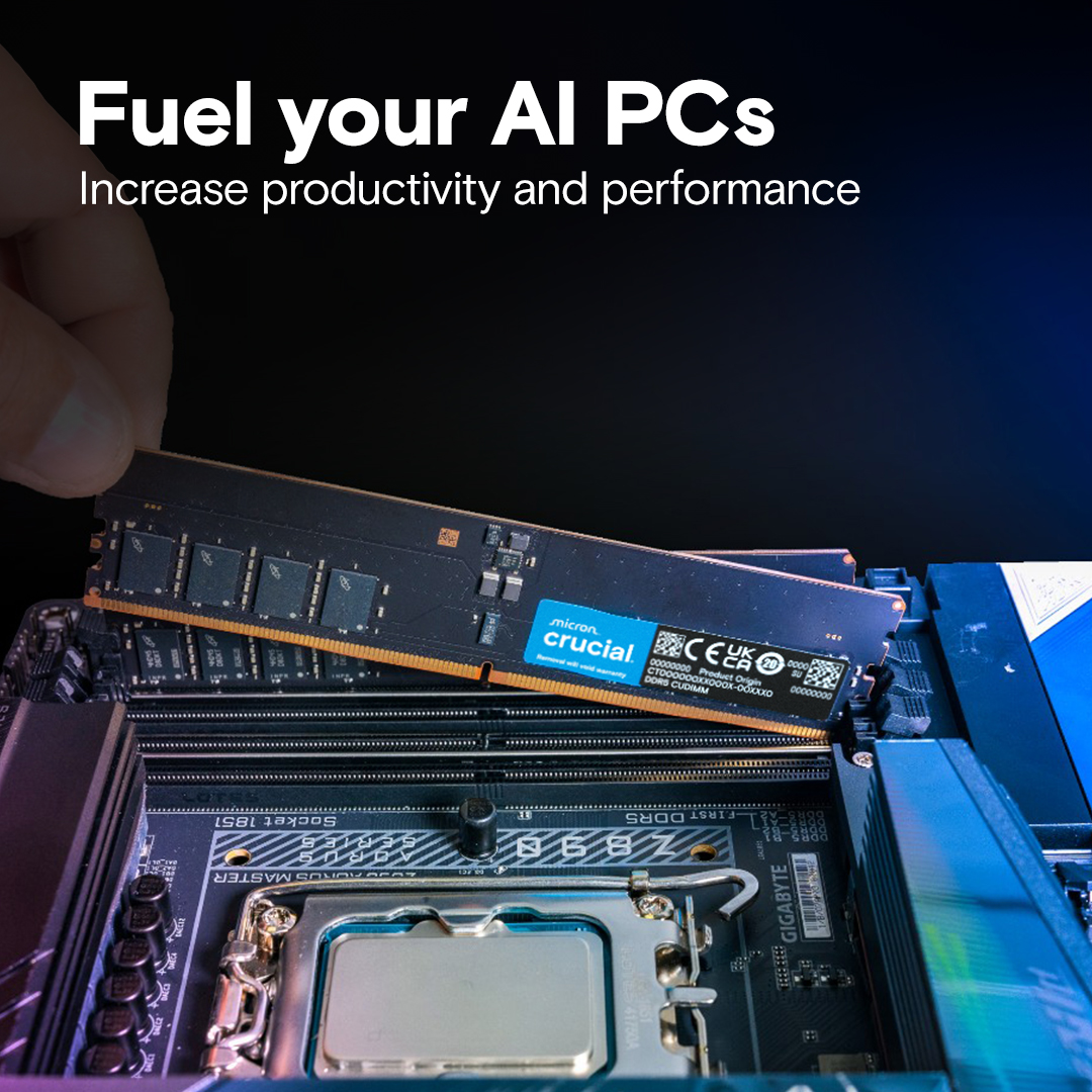 Crucial 128GB Kit (64GBx2) DDR5-6400 CUDIMM - Image 2