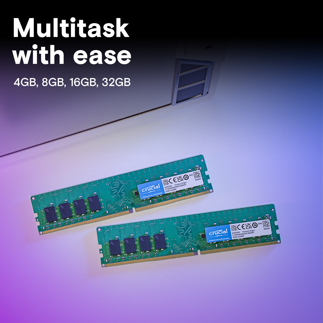 Crucial 32GB Kit (16GBx2) DDR4-2400 UDIMM - Image 4
