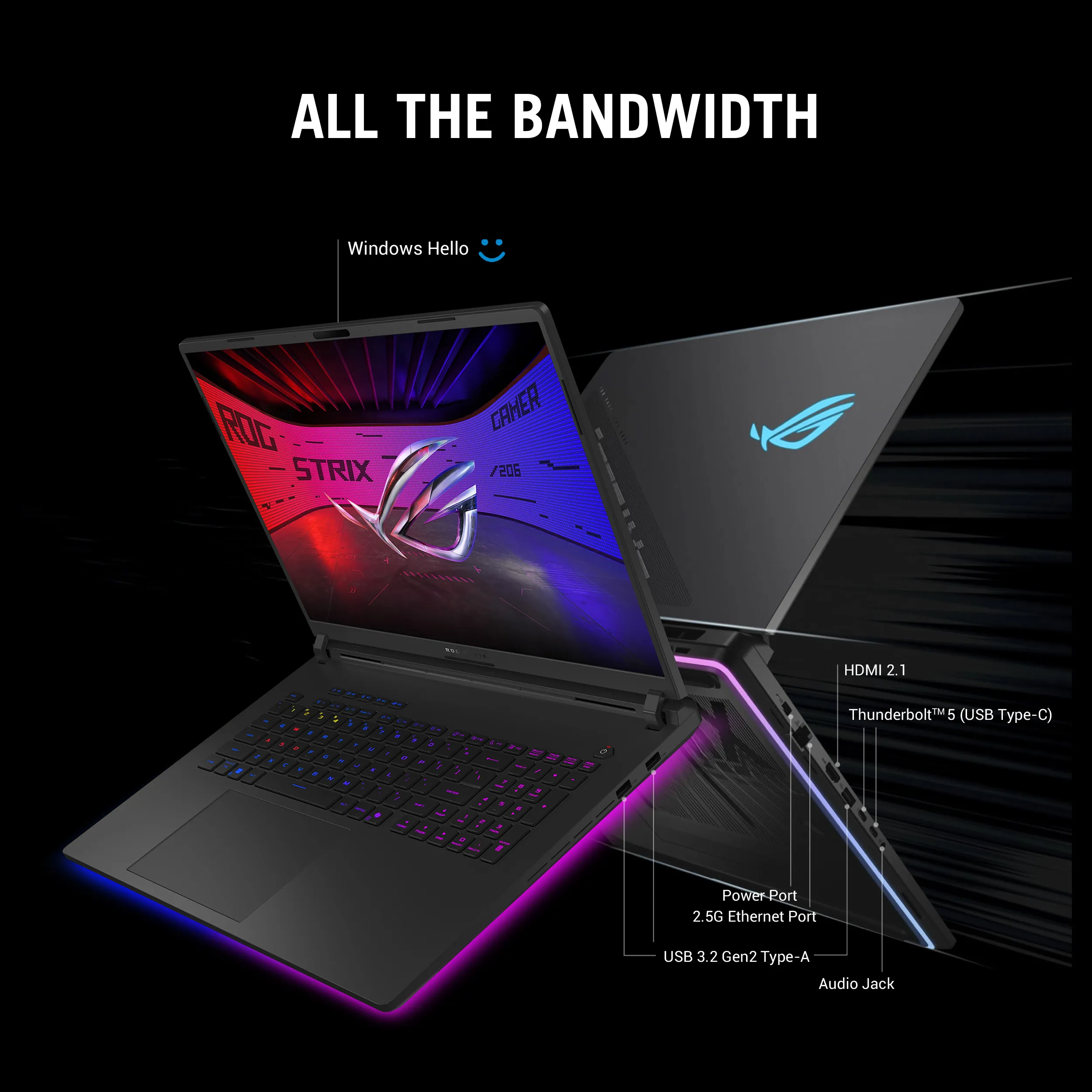 Asus ROG Strix Scar 18, G835LX-SA187WS Asus ROG Strix Scar 18, G835LX-SA187WS - Image 3