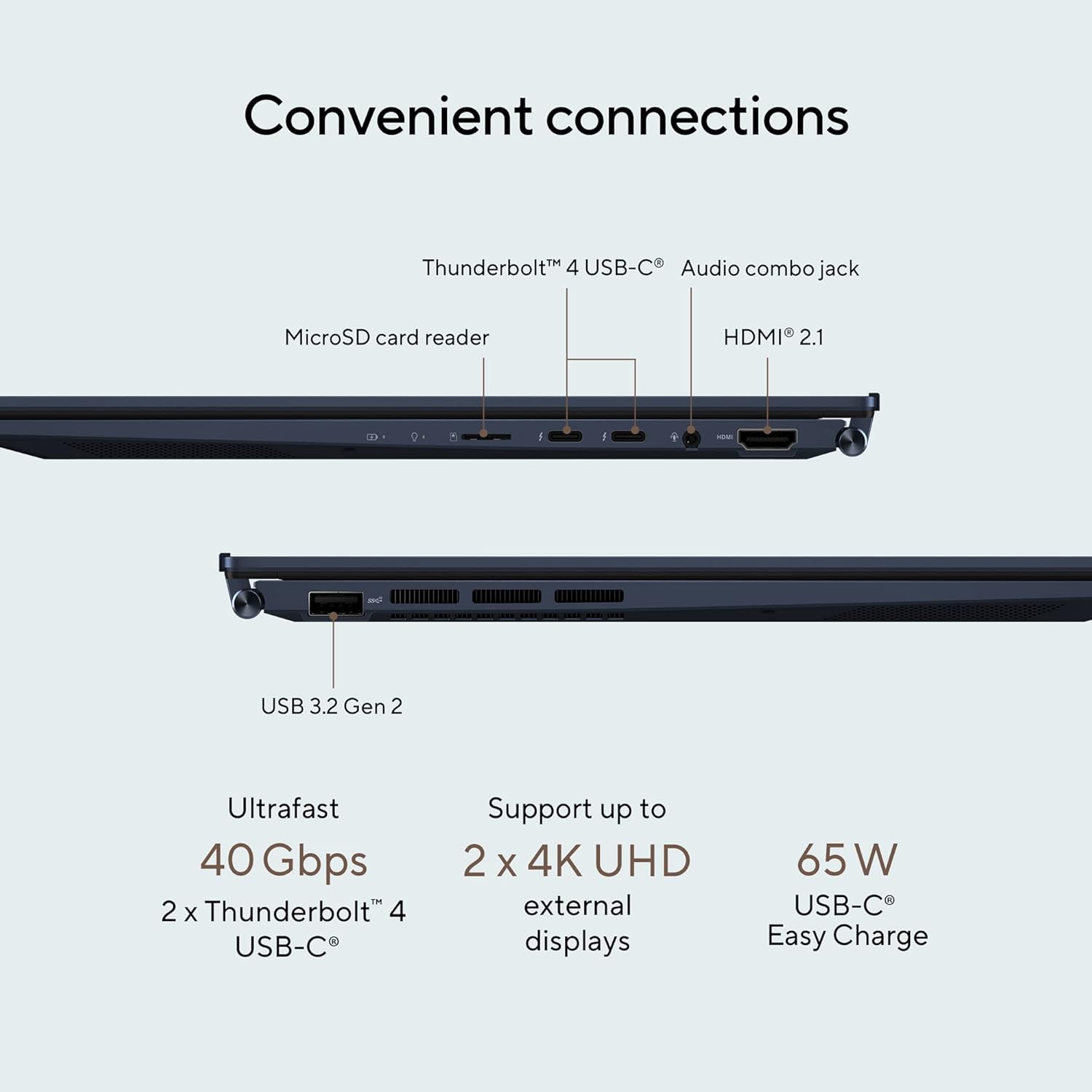 ASUS Zenbook 14 OLED, UM5401QA-KM751WS ASUS Zenbook 14 OLED, UM5401QA-KM751WS - Image 6