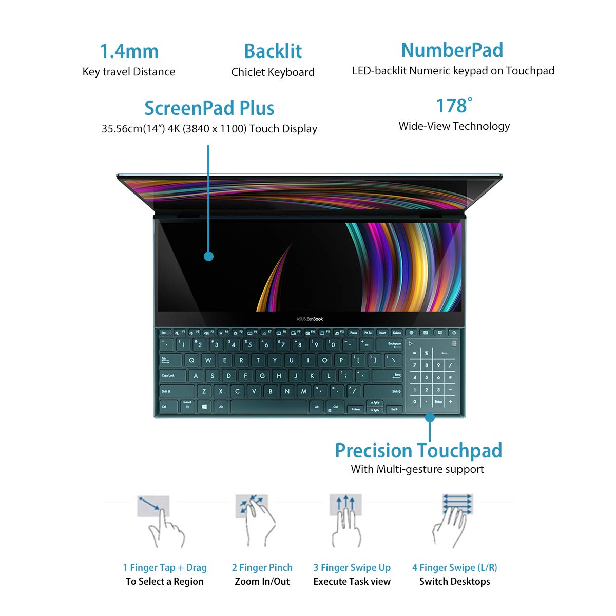 ASUS Zenbook Pro Duo, UX581GV-H7201T ASUS Zenbook Pro Duo, UX581GV-H7201T - Image 3
