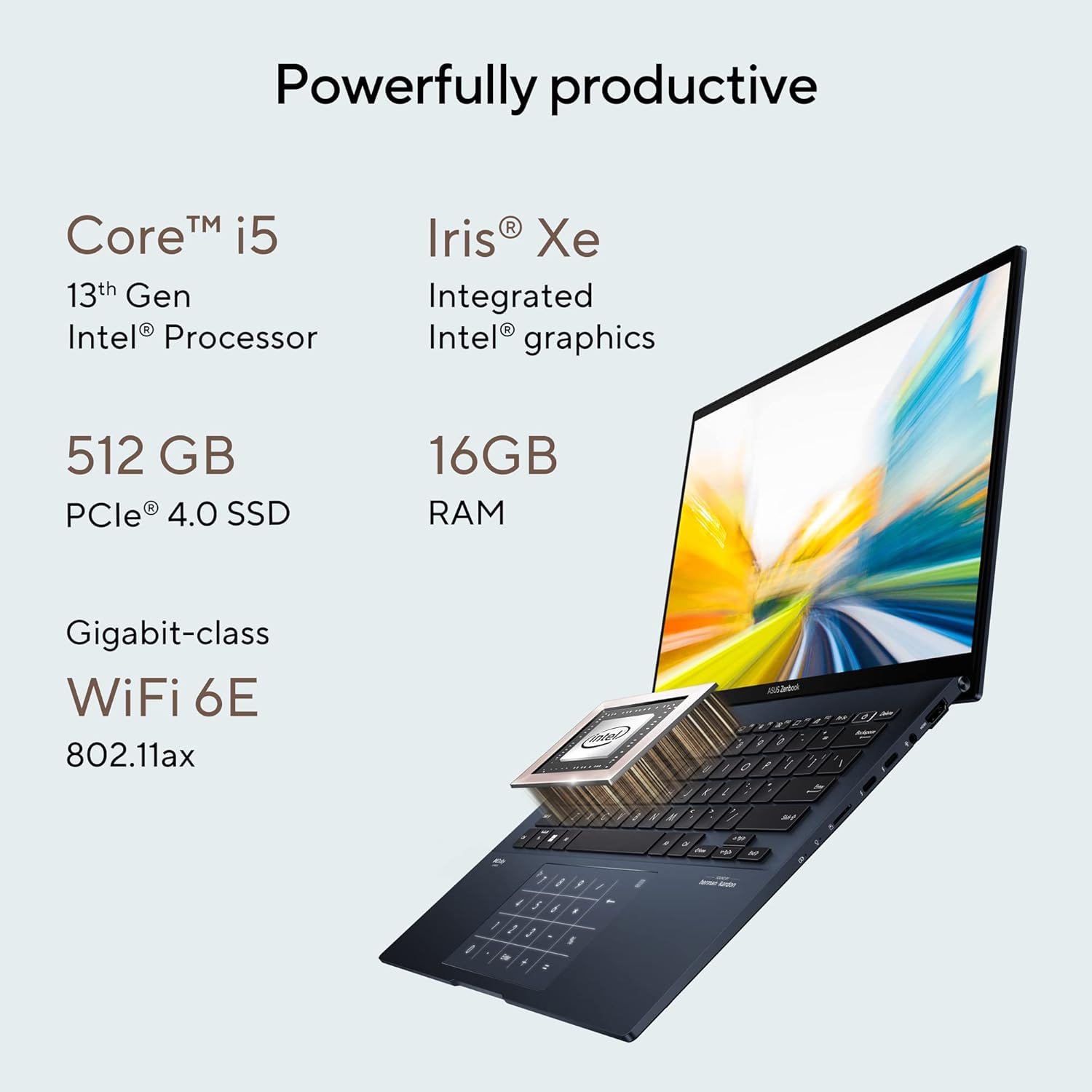 ASUS Zenbook 14 OLED, UM5401QA-KM751WS ASUS Zenbook 14 OLED, UM5401QA-KM751WS - Image 13