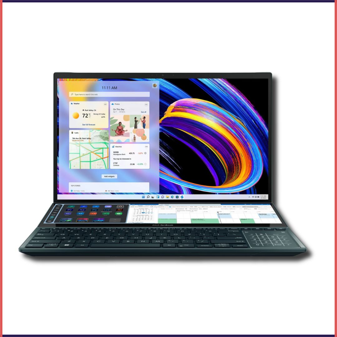 ASUS Zenbook Pro Duo 15 OLED, UX582ZM-H901WS ASUS Zenbook Pro Duo 15 OLED